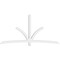 Ekena Millwork Davenport Architectural Grade PVC Gable Bracket, 108"W x 54"H x 4"D x 4"F, 12/12 Pitch GBP108X54X0404DAV00 - alternate 4